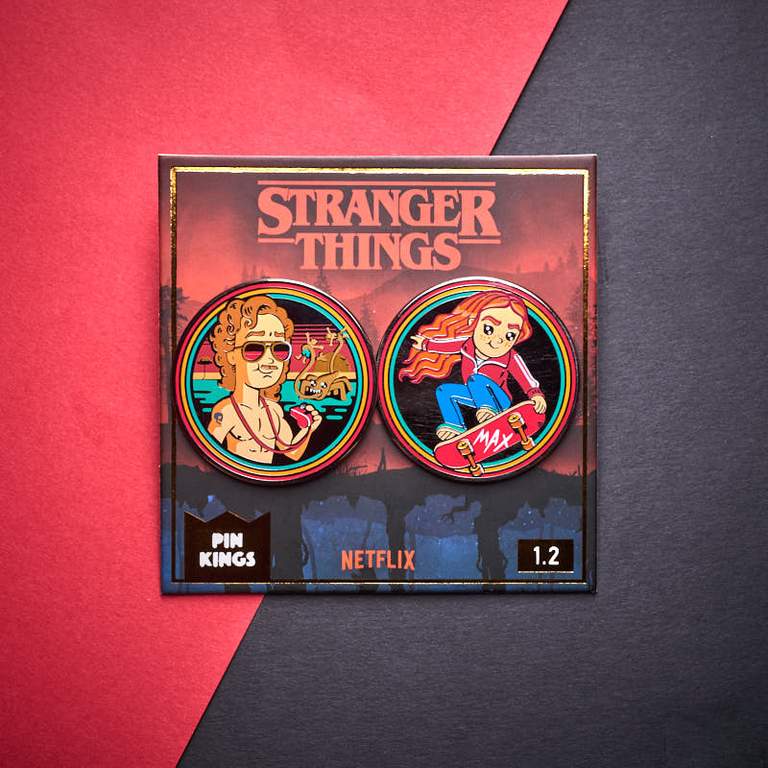 Pin's Stranger Things Set 1.2 - Billy et Max Pin Kings Numkull Funko