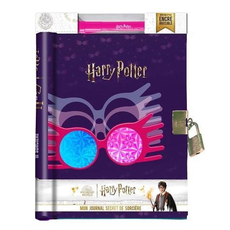 Mon journal secret LUNA (avec encre invisible) Journal Intime Harry Potter