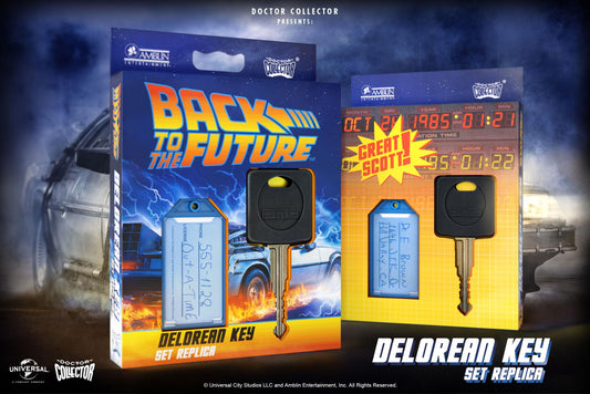 Réplique clé DeLorean Retour vers le Futur Doctor Collector Funko