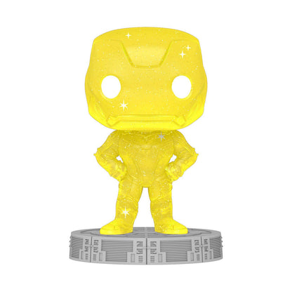 Infinity Saga Figurine POP! Art Series Vinyl Iron Man (Yellow) 47 | Marvel figurine Funko