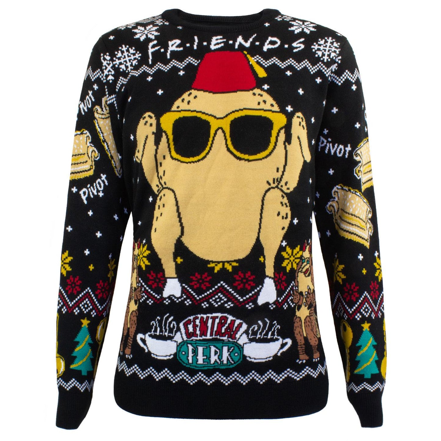 Pull de Noël Friends Ugly Sweater Heroes Inc | Sweatshirt Christmas Jumper Pattern Funko
