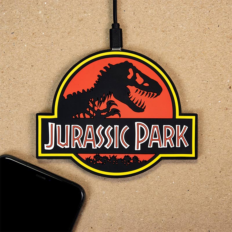Chargeur sans fil Jurassic Park Numskull | chargeur à induction dinosaure Funko