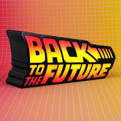 Lampe Retour vers le Futur Logo Back to the Futur BTTF Fizz Creations Funko