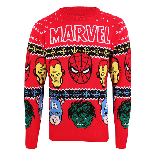 Pull de Noël Marvel Comics Ugly Sweater Heroes Inc | Sweatshirt Christmas Jumper Pattern Funko