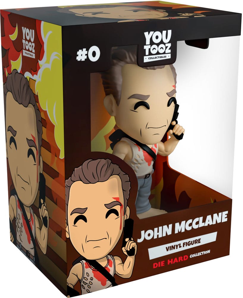 Die Hard Piège de Cristal Vinyl figurine John McClane Youtooz 20th Century Studios
